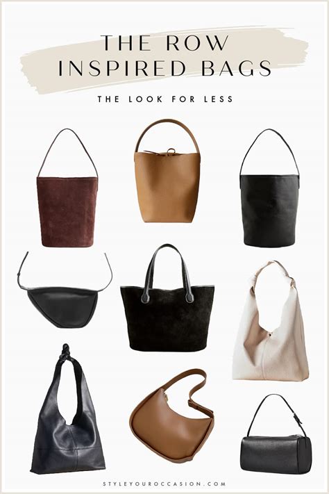 row bag dupe
